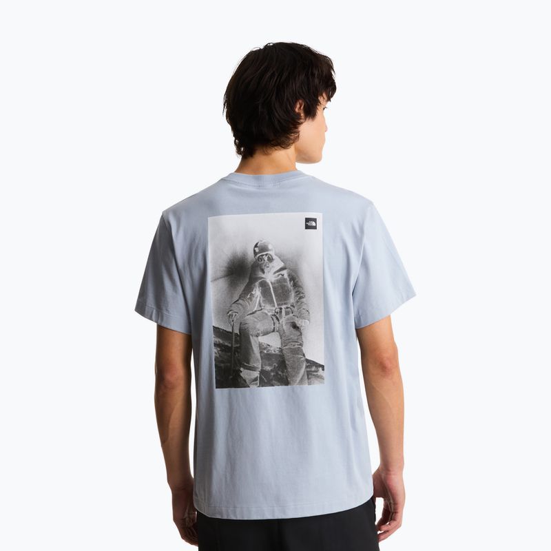 Tricou pentru bărbați The North Face Expedition Photo Relaxed frost grey 3