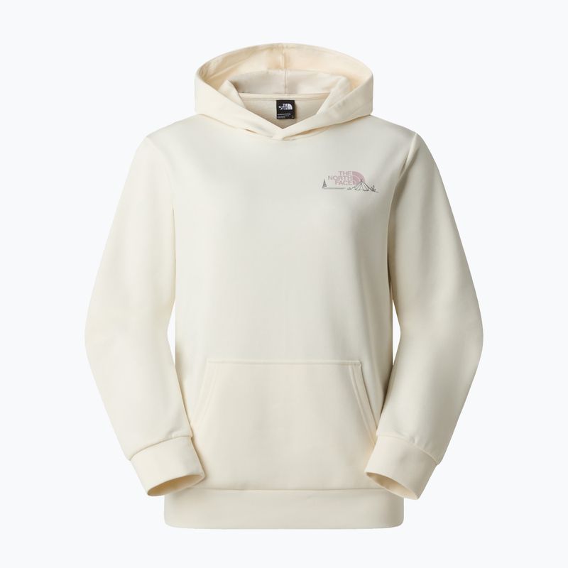 Bluză pentru femei The North Face Monte Regular Hoodie Graphic white dune