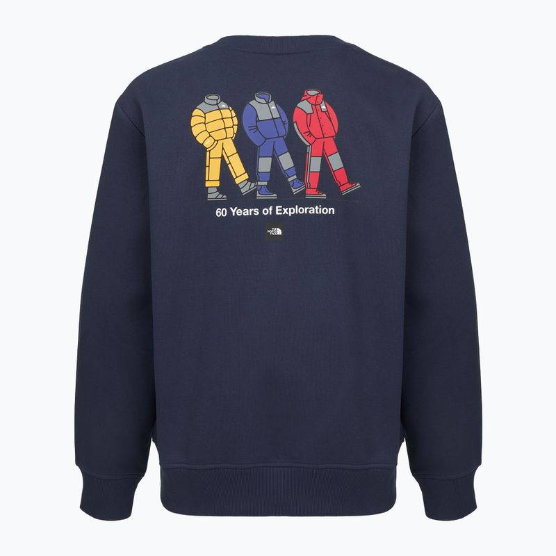 Bluză The North Face Celebration Relaxed Crew Graphic summit navy 2