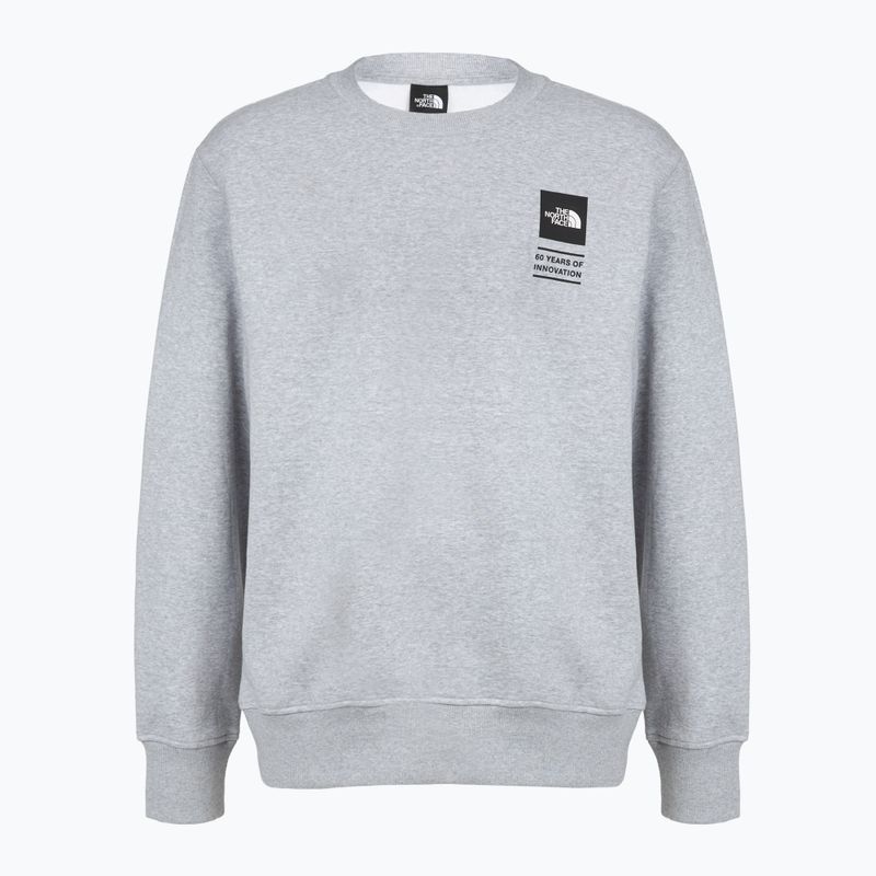 Bluză The North Face Celebration Relaxed Crew Graphic tnf light grey heather