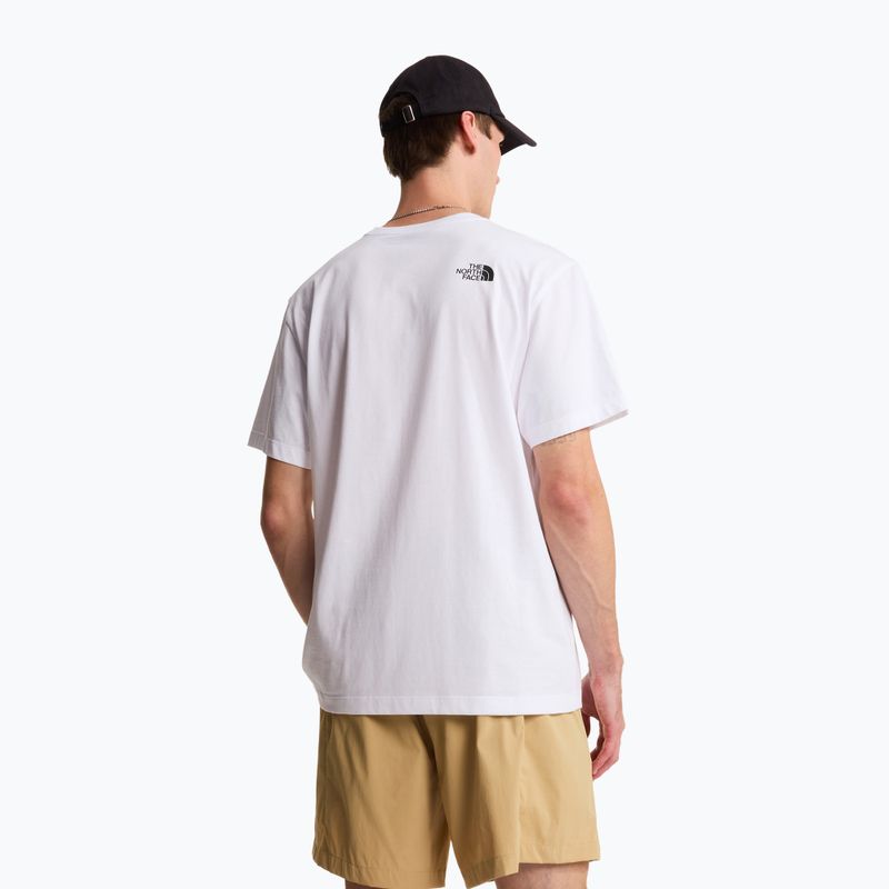 Tricou pentru bărbați The North Face Mountain Logo Relaxed tnf white 3