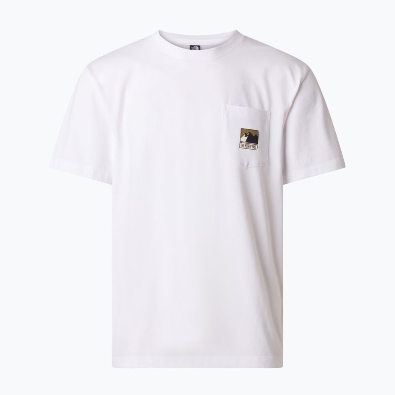 Tricou pentru bărbați The North Face Mountain Logo Relaxed tnf white 4