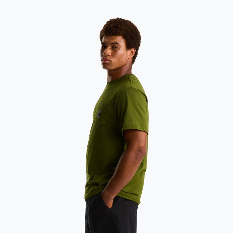 Tricou pentru bărbați The North Face Mountain Logo Relaxed woodland green 4