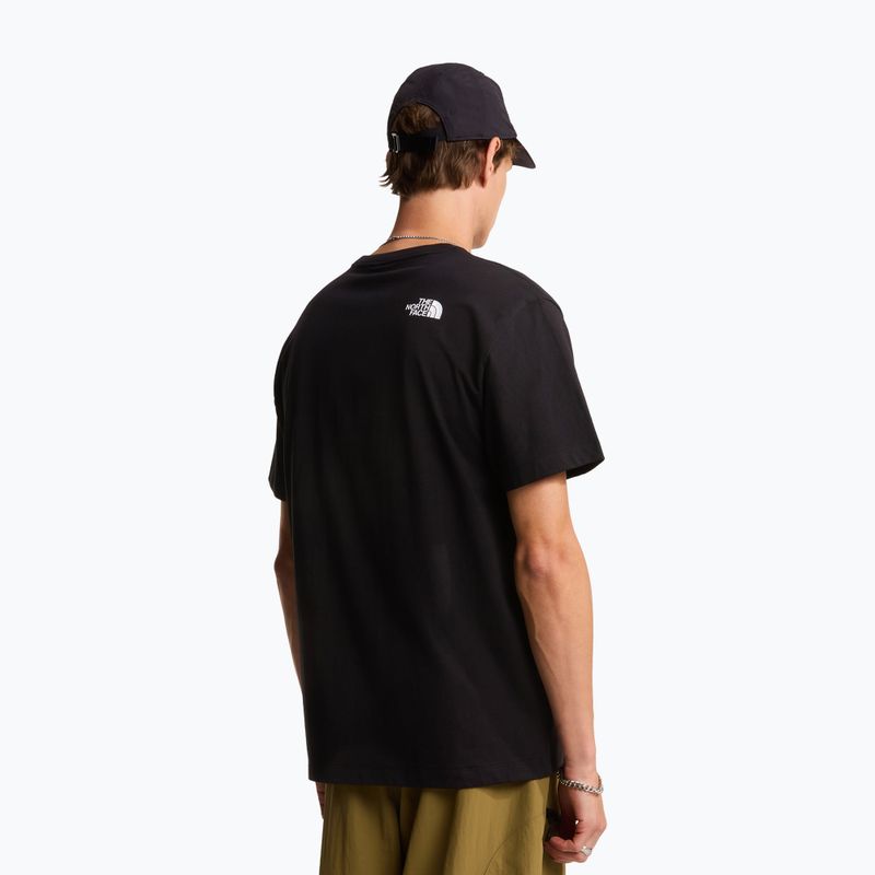 Tricou pentru bărbați The North Face Mountain Logo Relaxed tnf black 3