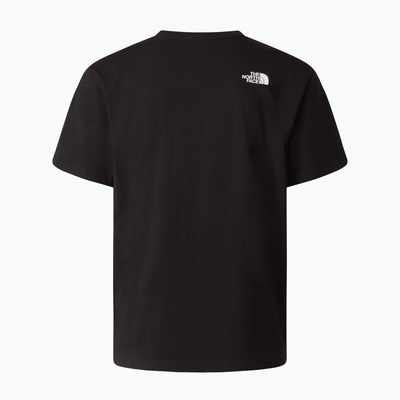 Tricou pentru bărbați The North Face Mountain Logo Relaxed tnf black 6