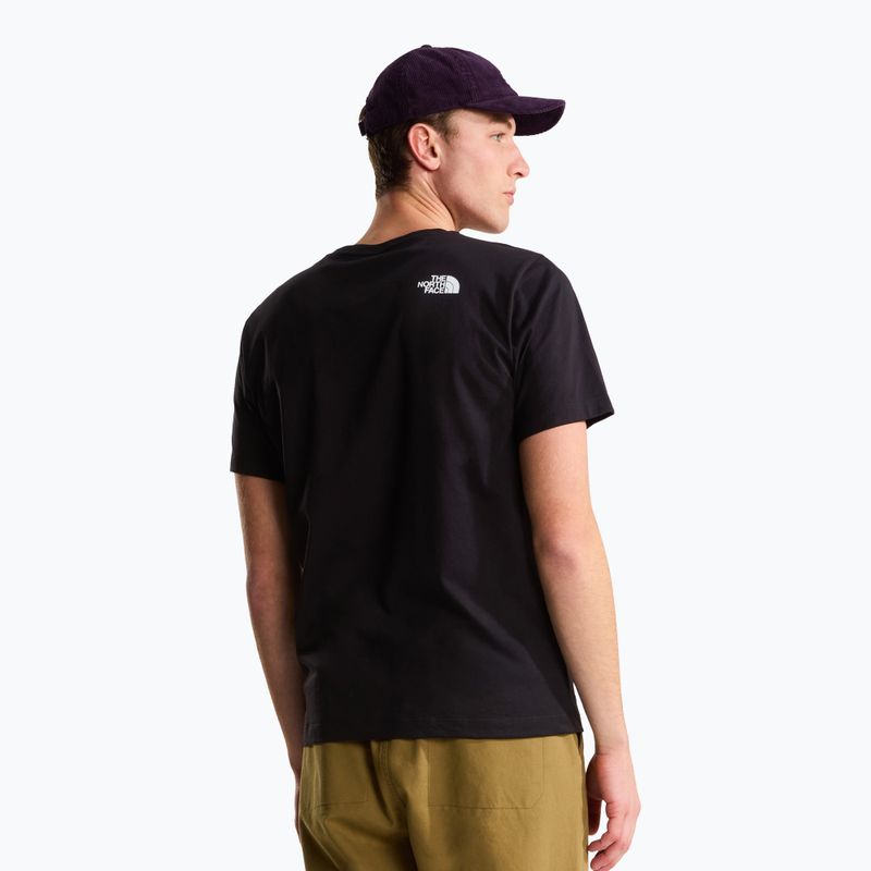 Tricou de trekking pentru bărbați The North Face Never Stop Exploring Regular tnf black 4