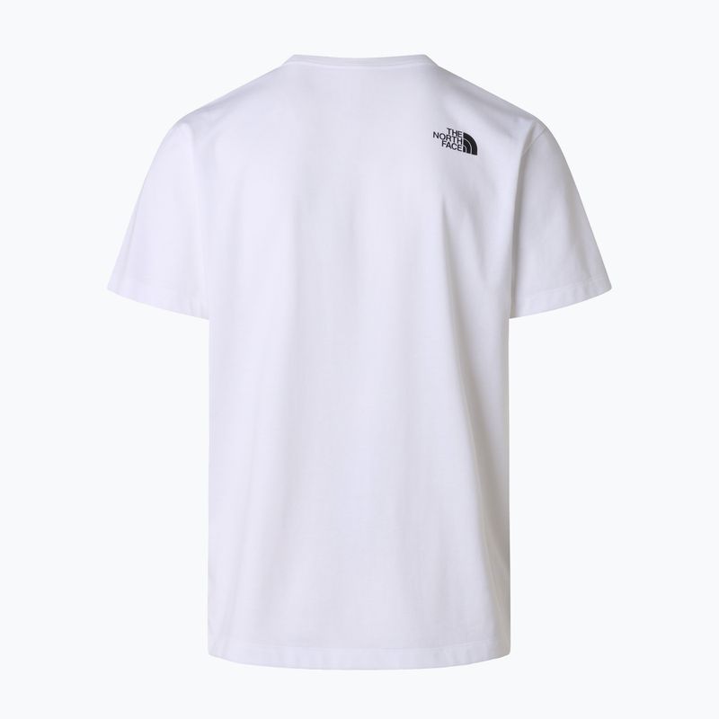 Tricou trekking pentru bărbați The North Face Never Stop Exploring Regular tnf white 6