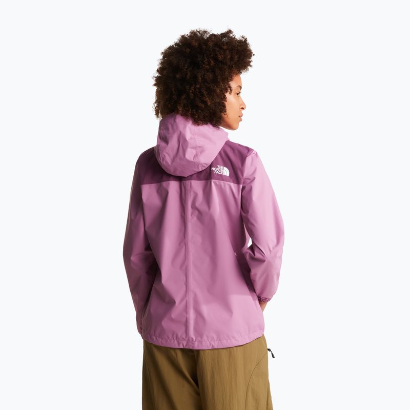 Geacă de ploaie pentru femei The North Face Antora Rain hushed lavender/chroma purple 3