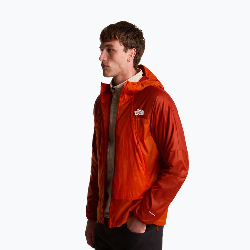 Geacă împotriva vântului pentru bărbați The North Face Ridgelite FF Wind lava red/iron clay 4