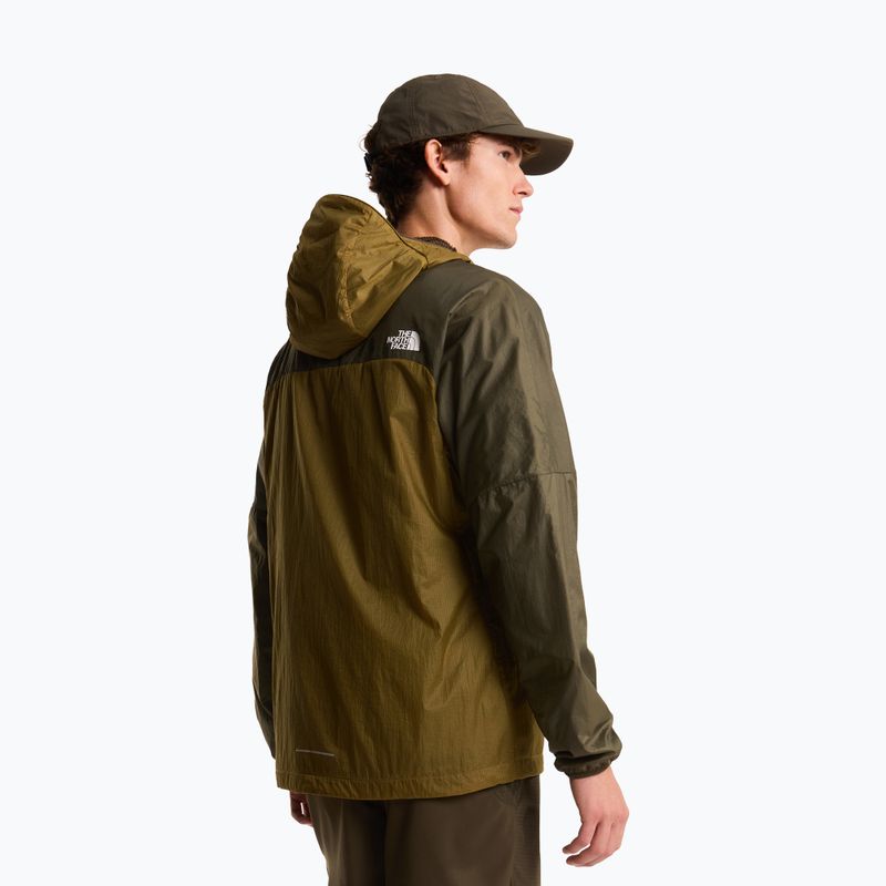 Geacă împotriva vântului pentru bărbați The North Face Ridgelite FF Wind cedar/new taupe green 3