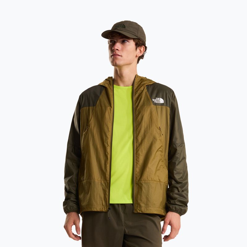 Geacă împotriva vântului pentru bărbați The North Face Ridgelite FF Wind cedar/new taupe green 4