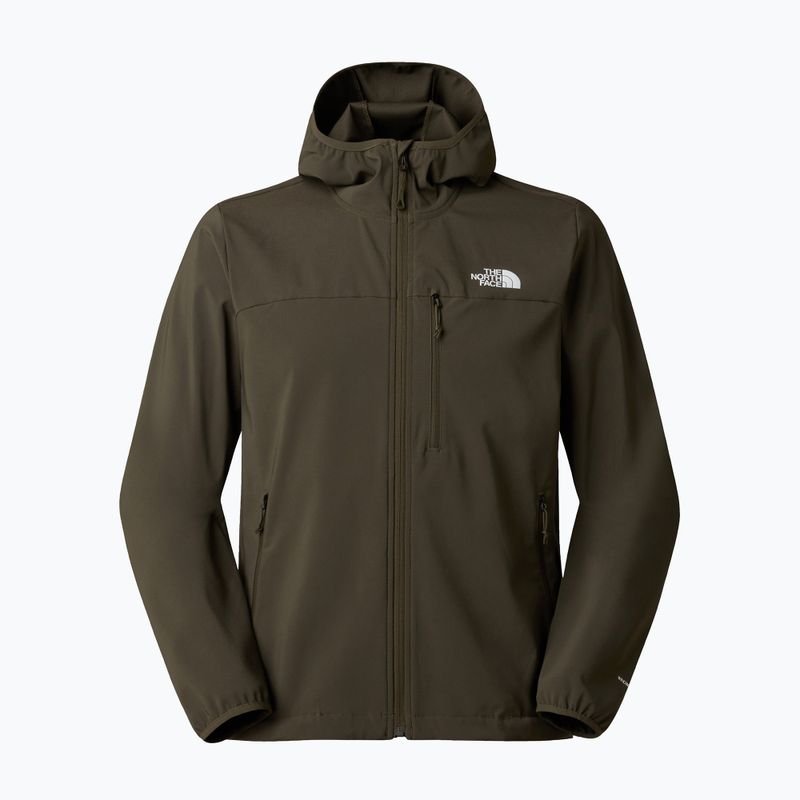 Geacă softshell pentru bărbați The North Face Nimble Hoodie 2 new taupe green 6
