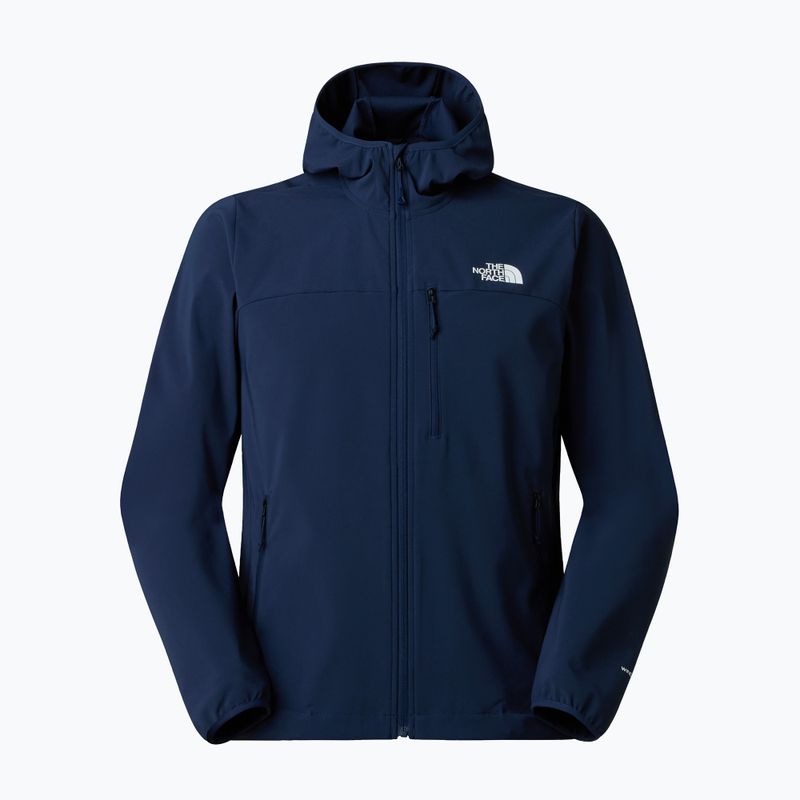 Geacă softshell pentru bărbați The North Face Nimble Hoodie 2 summit navy 5
