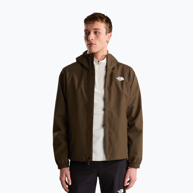 Geacă softshell pentru bărbați The North Face Quest Mono new taupe green 4