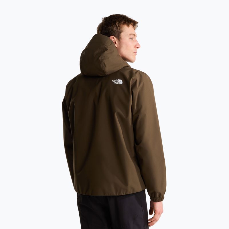 Geacă softshell pentru bărbați The North Face Quest Mono new taupe green 3