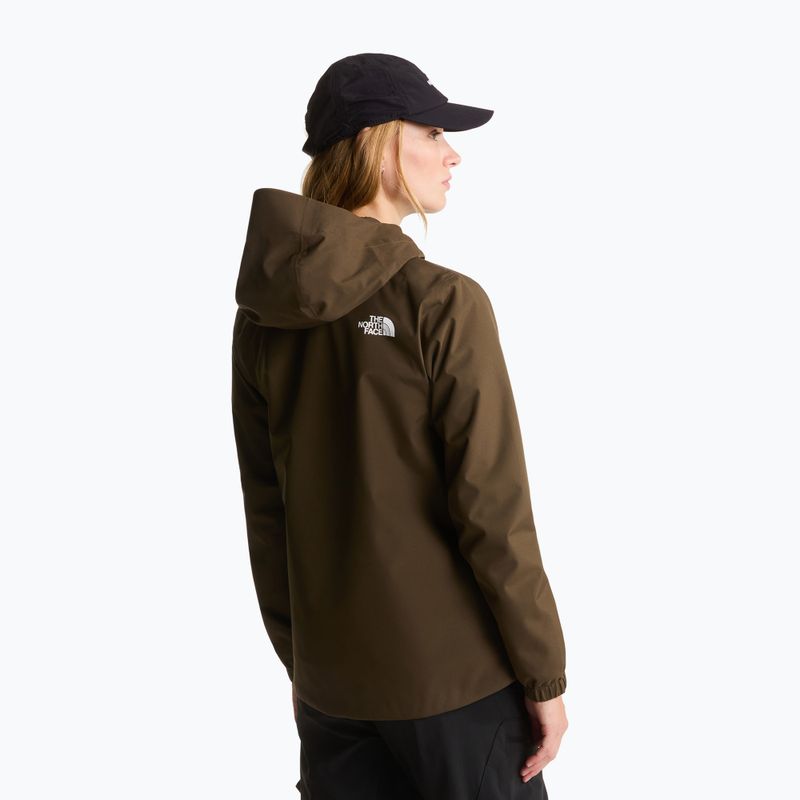 Geacă softshell pentru femei The North Face Quest Mono taupe green 3