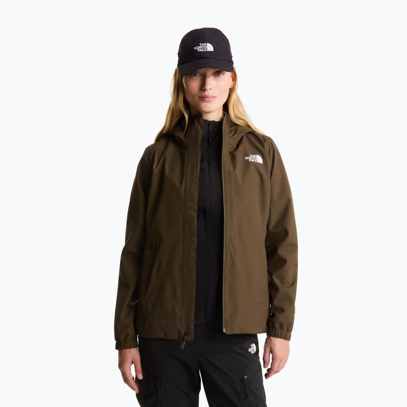 Geacă softshell pentru femei The North Face Quest Mono taupe green 5