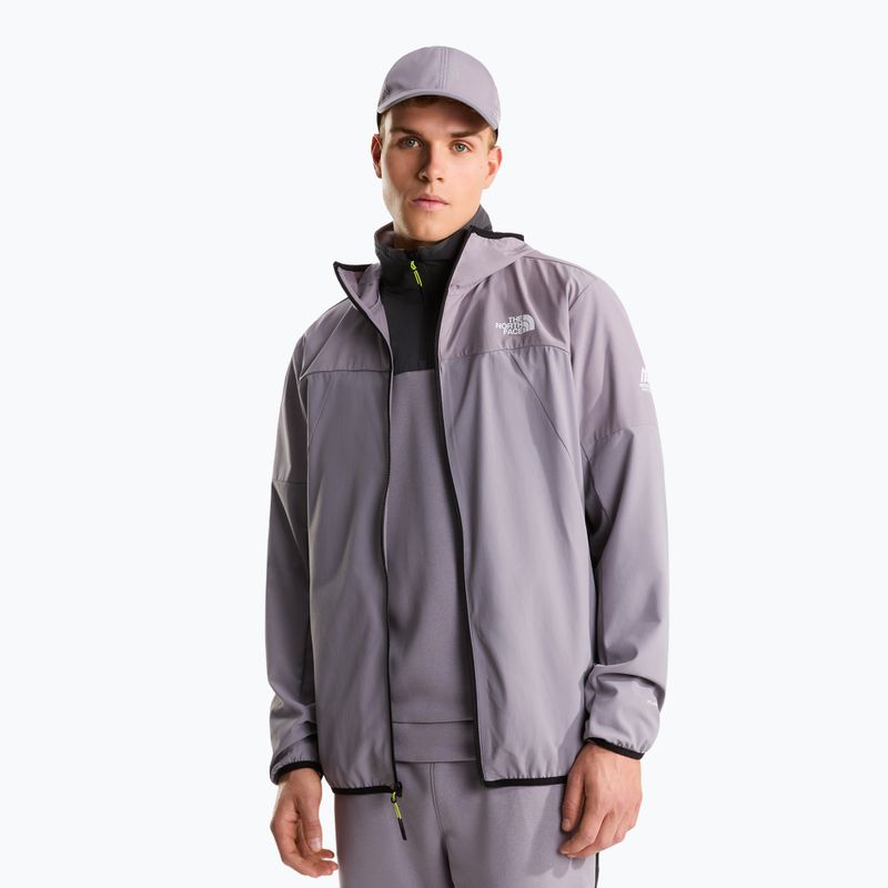 Geacă softshell pentru bărbați The North Face Moutain Athletics Ushba Hooded trancscedent grey 5
