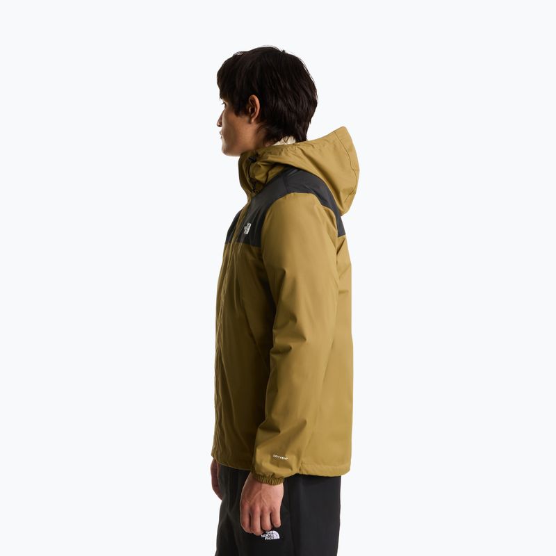 Geacă de ploaie pentru bărbați The North Face Antora cedar/tnf black 5