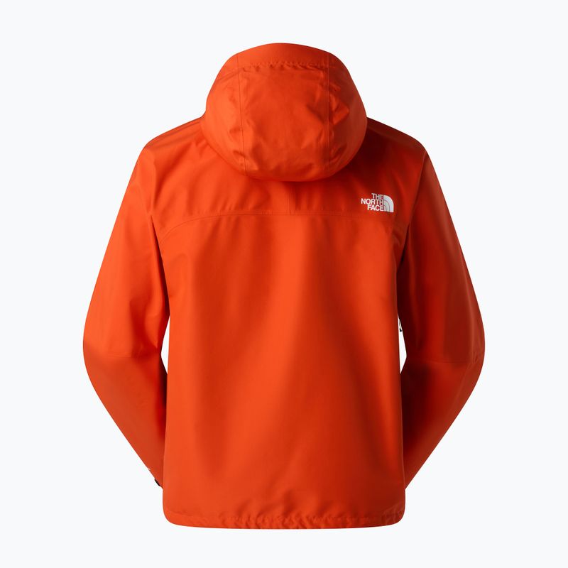 Geacă de ploaie pentru bărbați The North Face Valley View lava red 7