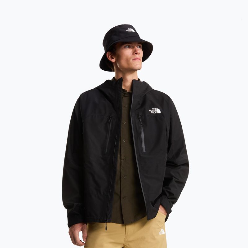 Geacă de ploaie pentru bărbați The North Face Valley View tnf black 4