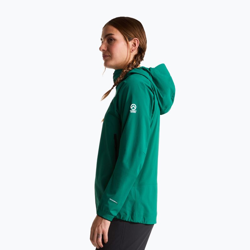 Geacă softshell pentru femei The North Face Summit Off Width evergreen 5