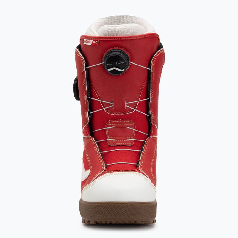 Încălțăminte de snowboard pentru femei Vans Encore Pro racing red/marshmallow 3
