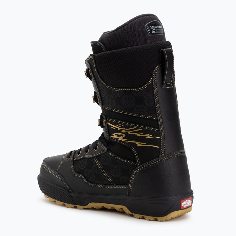 Încălțăminte de snowboard pentru bărbați Vans Invado Pro M black/gold 2
