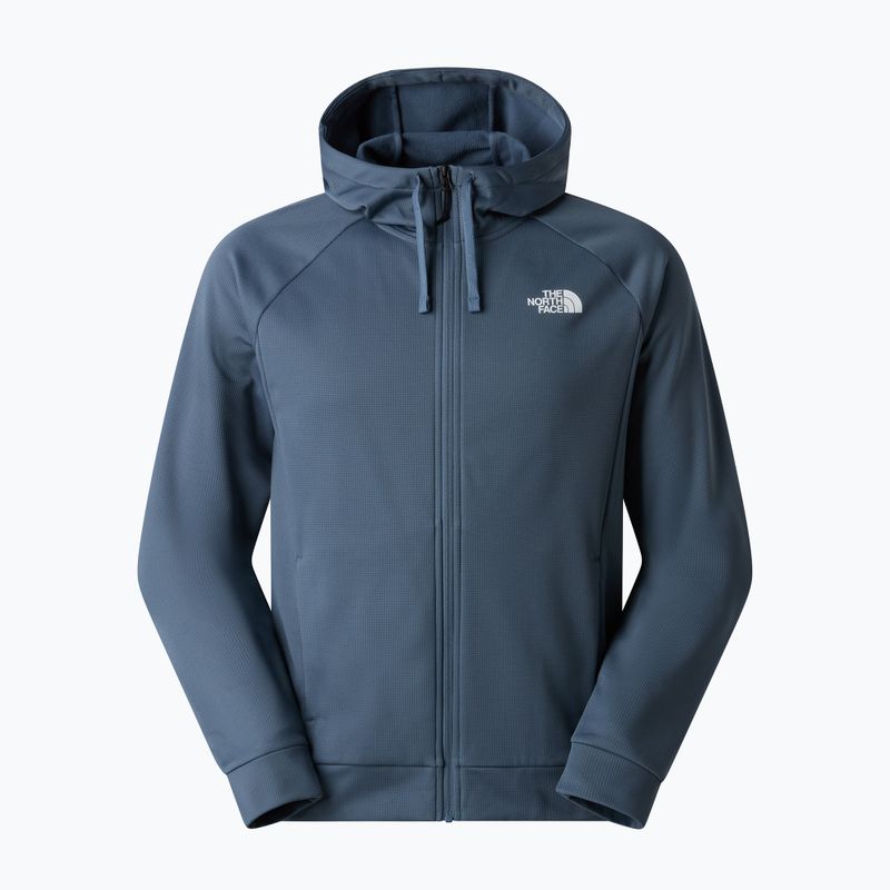 Bluză pentru bărbați The North Face Reaxion 2.0 Hooded Full Zip granite grey dark heather 5