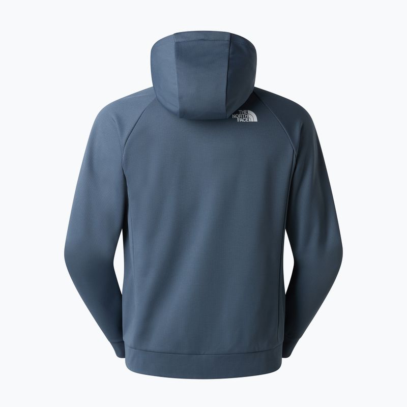 Bluză pentru bărbați The North Face Reaxion 2.0 Hooded Full Zip granite grey dark heather 6