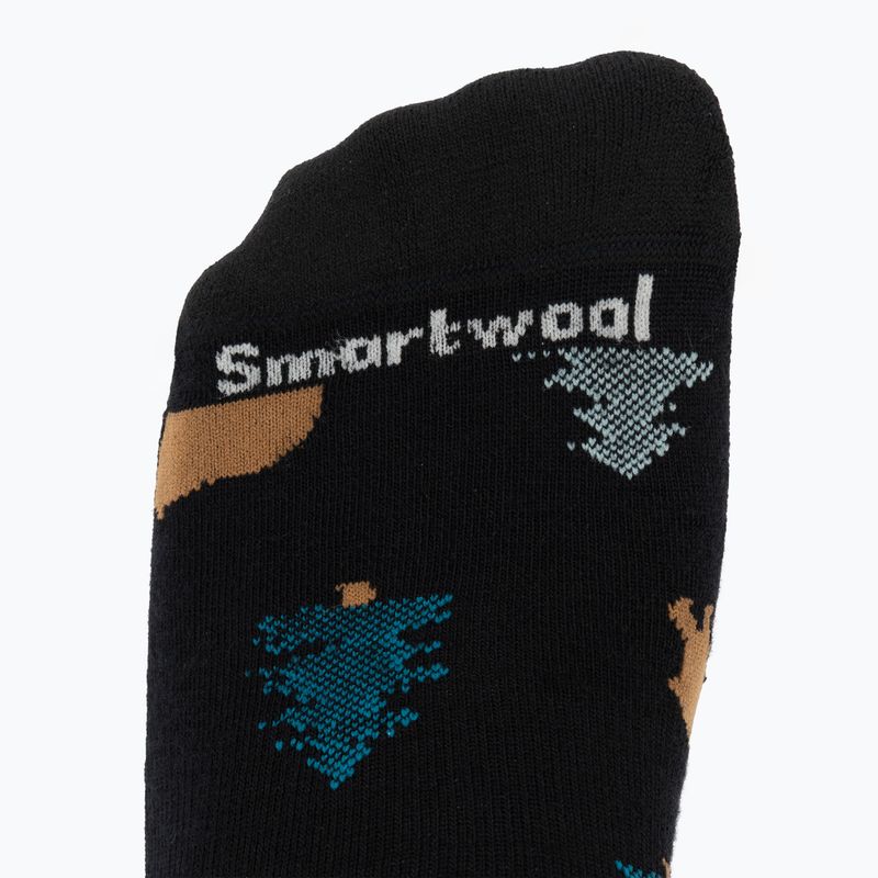 Șosete Smartwool Everyday Through The Trees Crew black 3