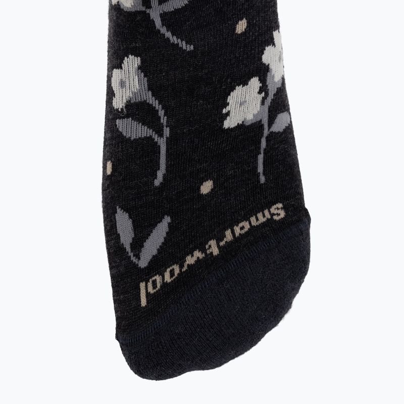 Șosete pentru femei Smartwool Everyday Garden Gala Crew charcoal 3
