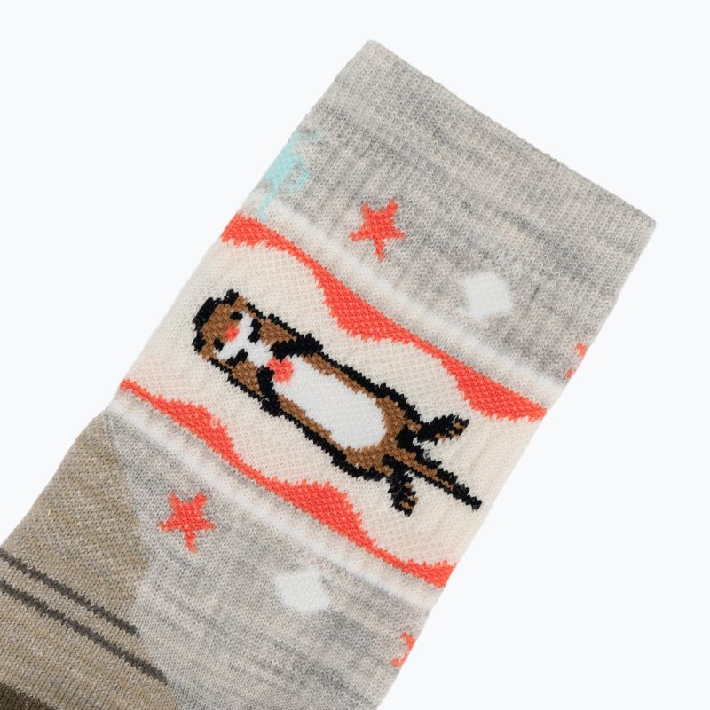 Șosete pentru femei Smartwool Hike Otter Float Crew ash 3