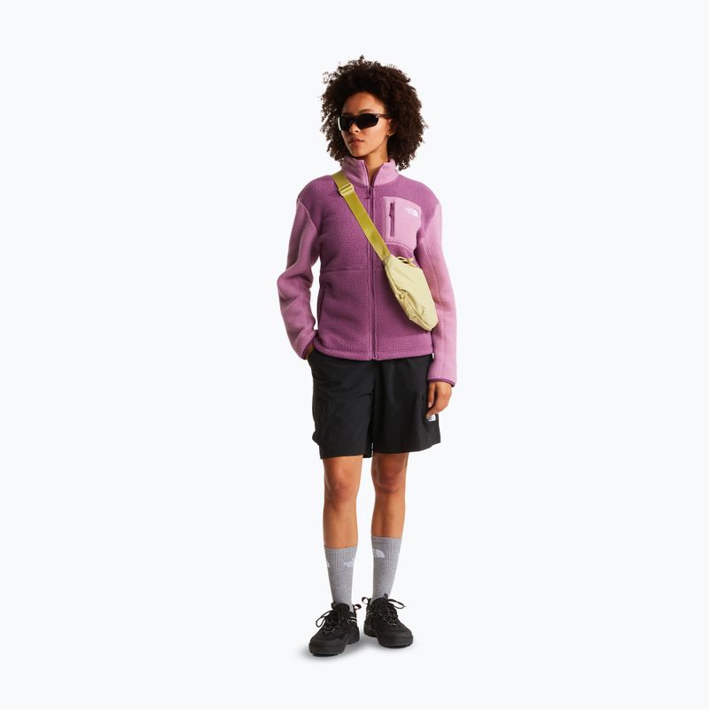 Bluză fleece pentru femei The North Face Yumiori Full Zip chroma purple/hushed lavender 2