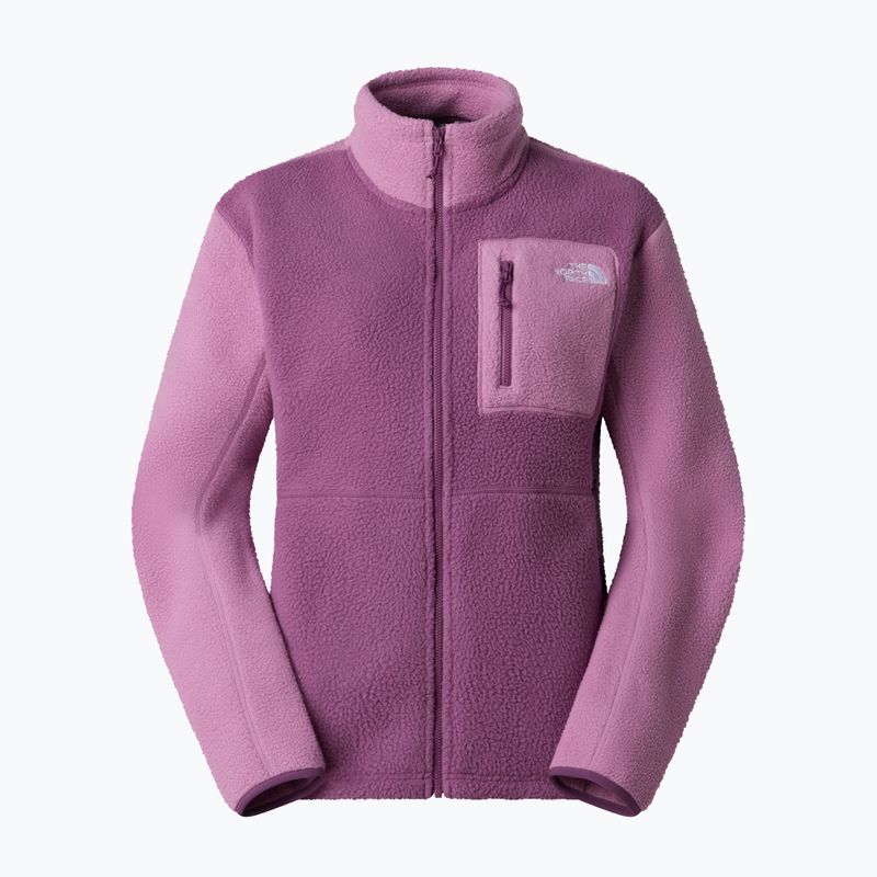 Bluză fleece pentru femei The North Face Yumiori Full Zip chroma purple/hushed lavender 6