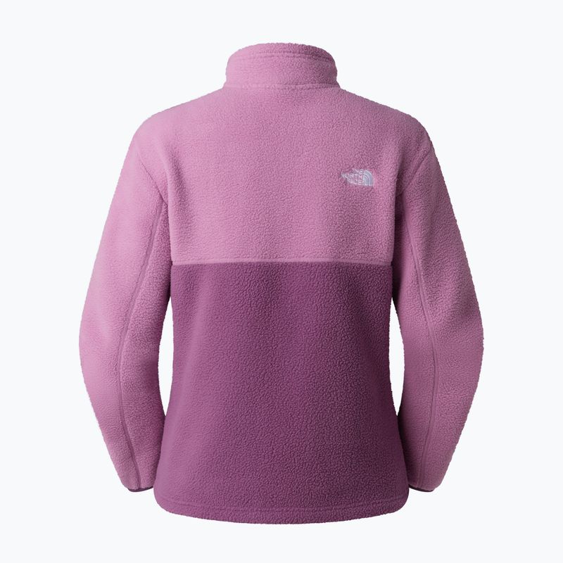 Bluză fleece pentru femei The North Face Yumiori Full Zip chroma purple/hushed lavender 7