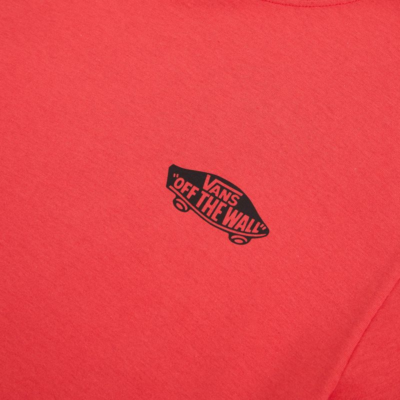 Tricou pentru bărbați Vans Double Standard Tee crimson haze 3