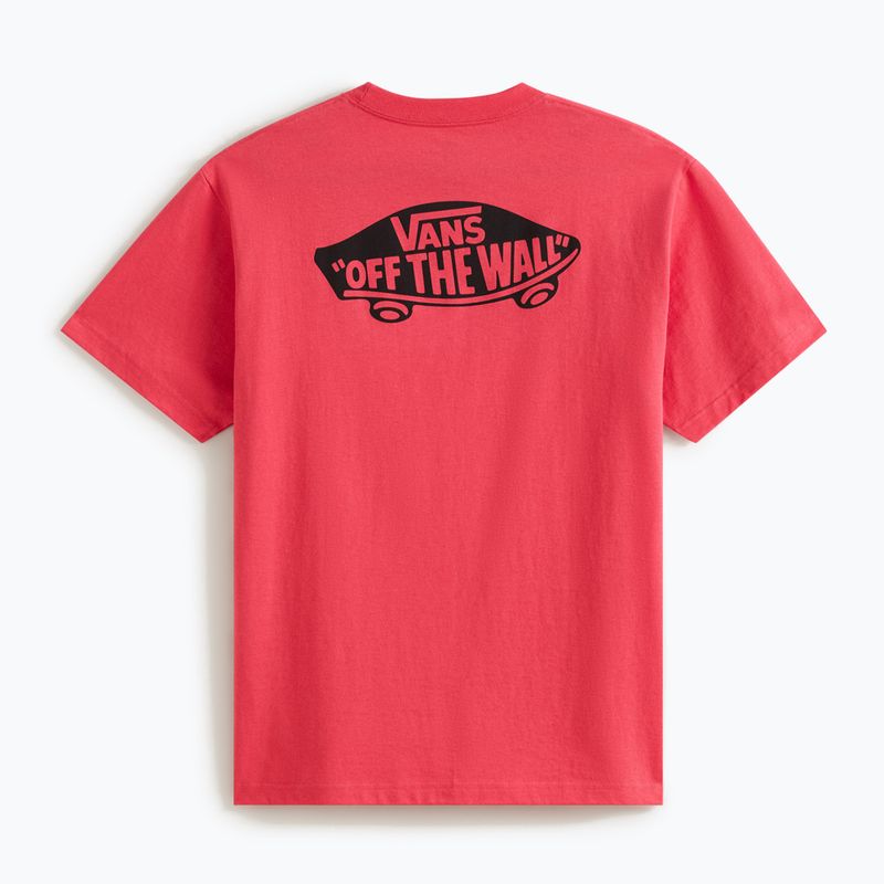 Tricou pentru bărbați Vans Double Standard Tee crimson haze 2
