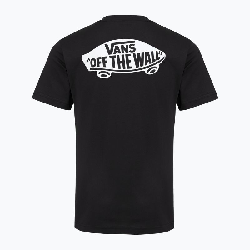 Tricou pentru bărbați Vans Double Standard Tee black/hite 2