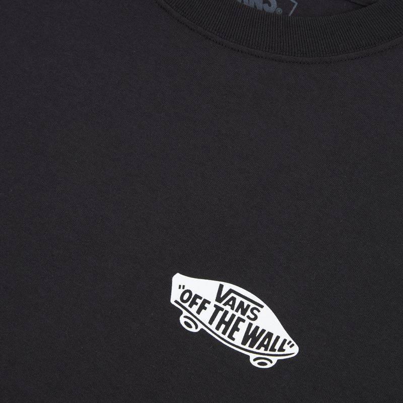Tricou pentru bărbați Vans Double Standard Tee black/hite 3