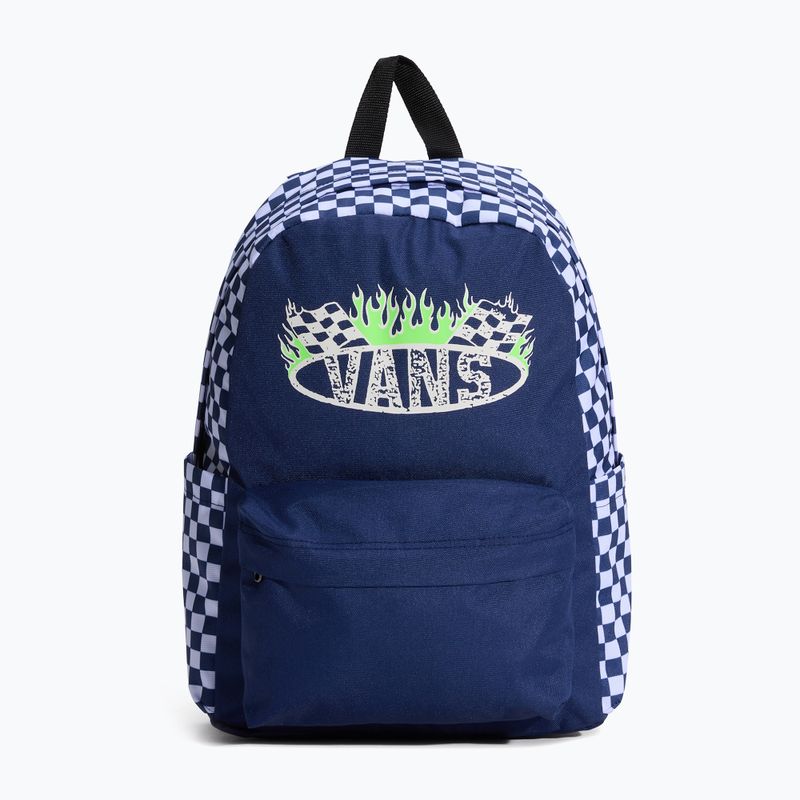 Rucsac de oraș pentru copii Vans Old Skool Grom 18 l checkerboard deep indigo