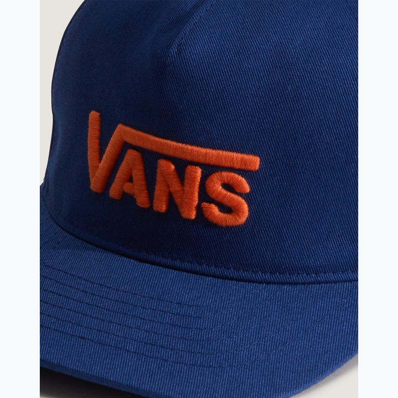 Șapcă pentru copii Vans Drop V Logo Snapback deep indigo 3