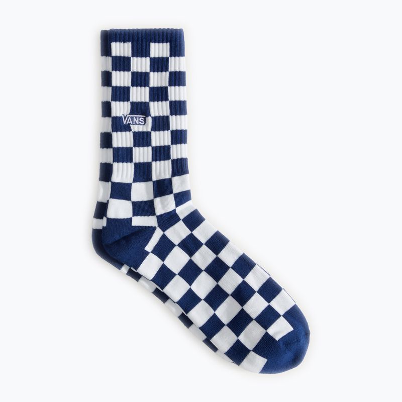 Șosete Vans Checkerboard Crew deep indigo 2
