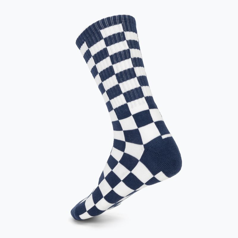 Șosete Vans Checkerboard Crew deep indigo 2