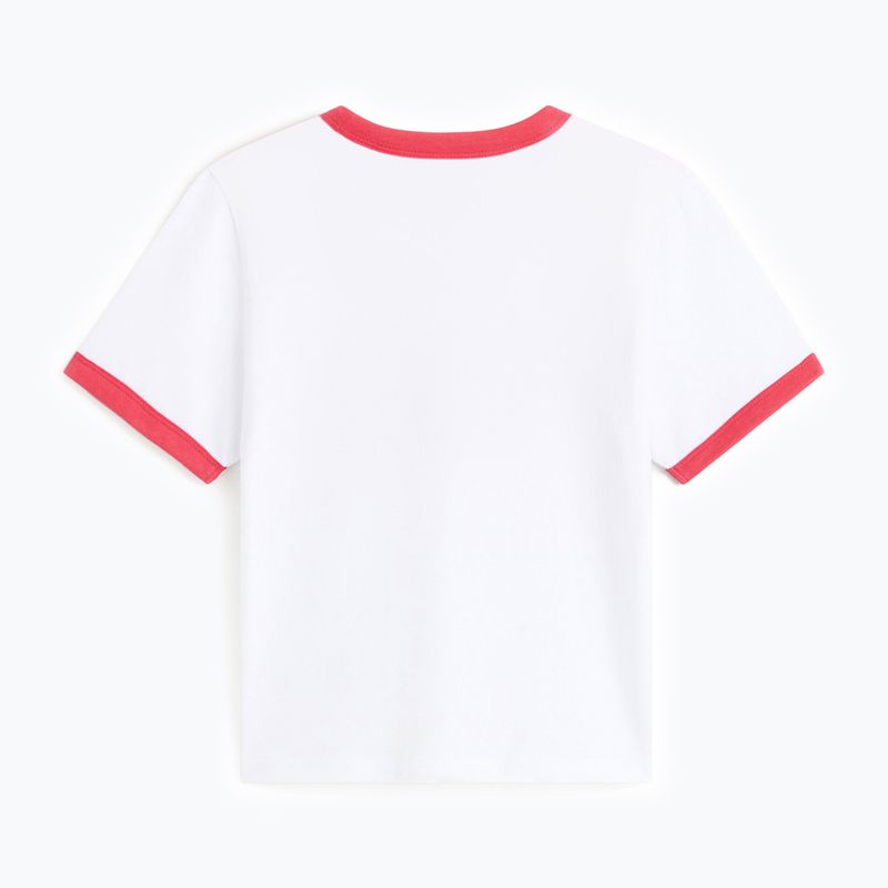 Tricou pentru femei Vans Center Chest Ringer Tee white 2