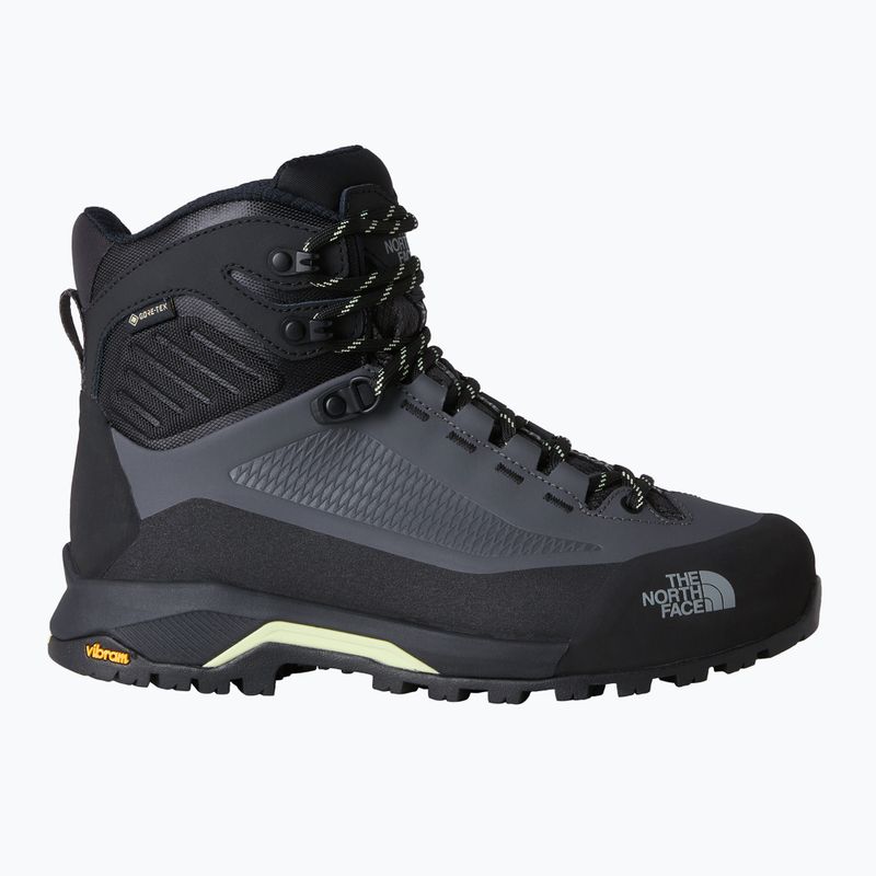 Încălțăminte de abordare pentru femei The North Face Verto Alpine Mid Gore-Tex anthracite grey/lemon mist