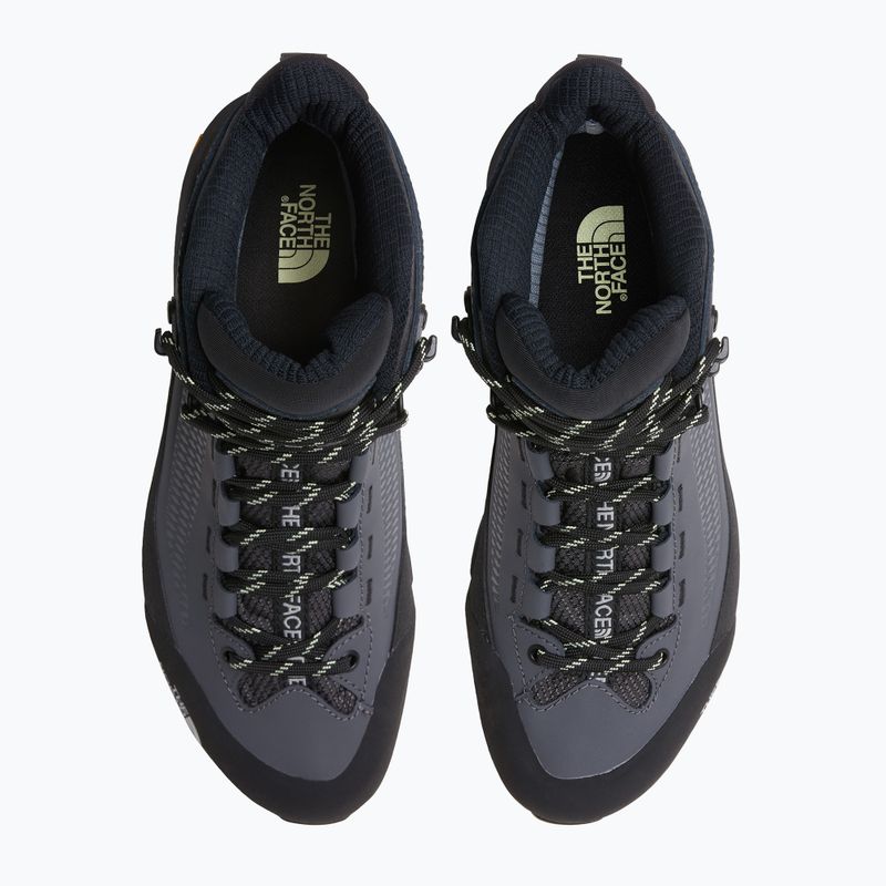 Încălțăminte de abordare pentru femei The North Face Verto Alpine Mid Gore-Tex anthracite grey/lemon mist 4