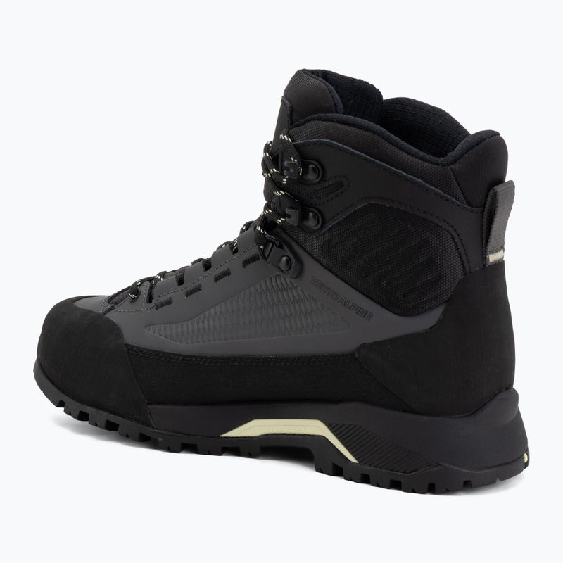 Încălțăminte de abordare pentru femei The North Face Verto Alpine Mid Gore-Tex anthracite grey/lemon mist 3