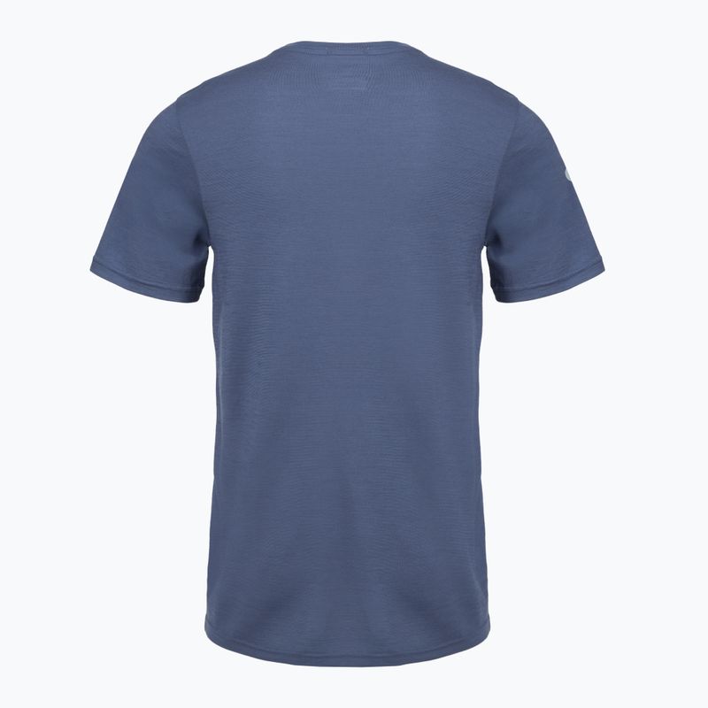 Tricou pentru bărbați Smartwool Lunar Bear Active SS Graphic Tee nightfall blue 2