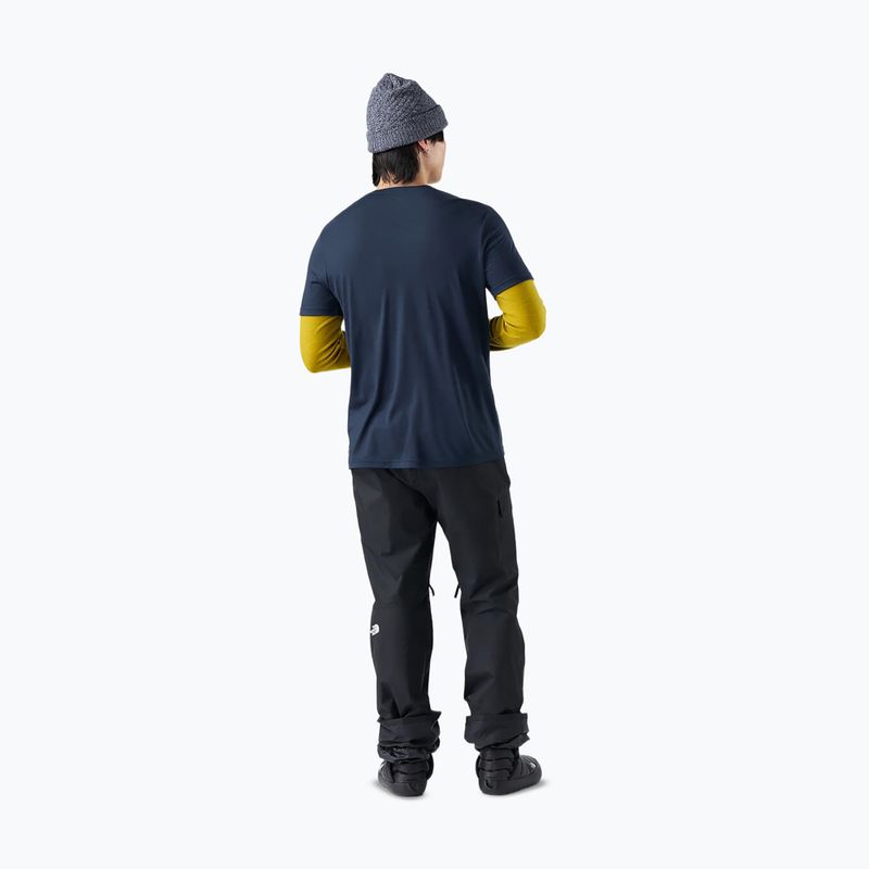 Tricou pentru bărbați Smartwool Alpine Trace Active Graphic Tee SS deep navy 2